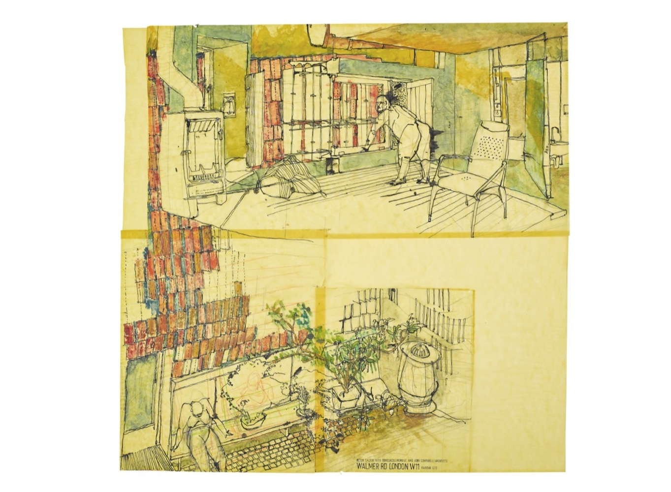 1363x1000 Gallery Of Walmer Yard Peter Salter + Mole Architects + John - Peter Sketch