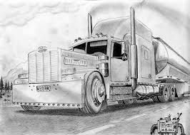 266x190 Image Result For Truck Drawings Ronnies Trucks - Peterbilt Sketch