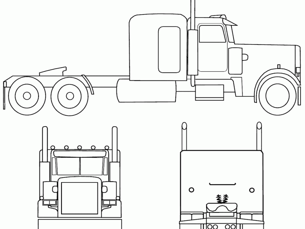 Peterbilt Sketch at Explore collection of