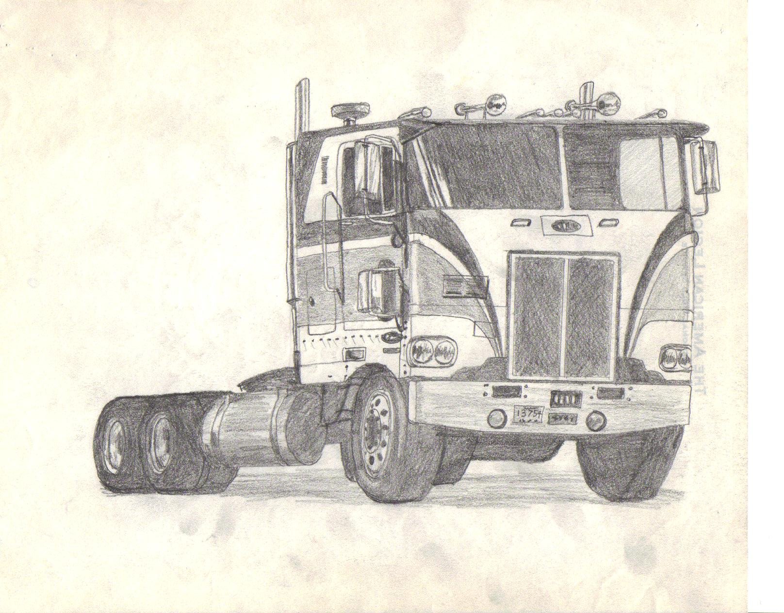 Peterbilt Sketch at Explore collection of