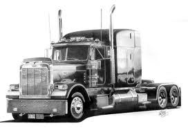 272x185 Peterbilt Technical Drawing - Peterbilt Sketch