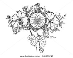 236x187 Two Purple Flowers , Expressionism Petunia Flowers Sketches - Petunia Sketch