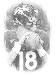 236x315 19 Best Sketch App For My Photos Images Photographs - Peyton Manning Sketch