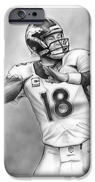 314x600 Peyton Manning Iphone 6 Cases Fine Art America - Peyton Manning Sketch