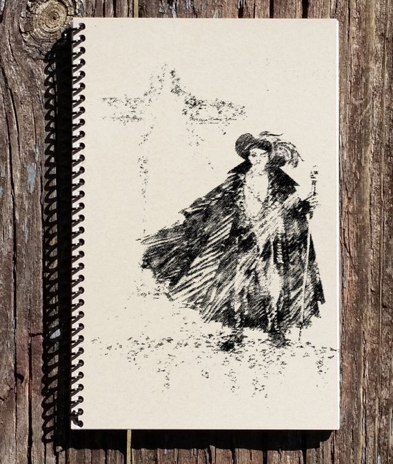 570x672 Phantom Of The Opera Notebook Sketch From The Original Etsy - Phantom Of The Opera Sketch