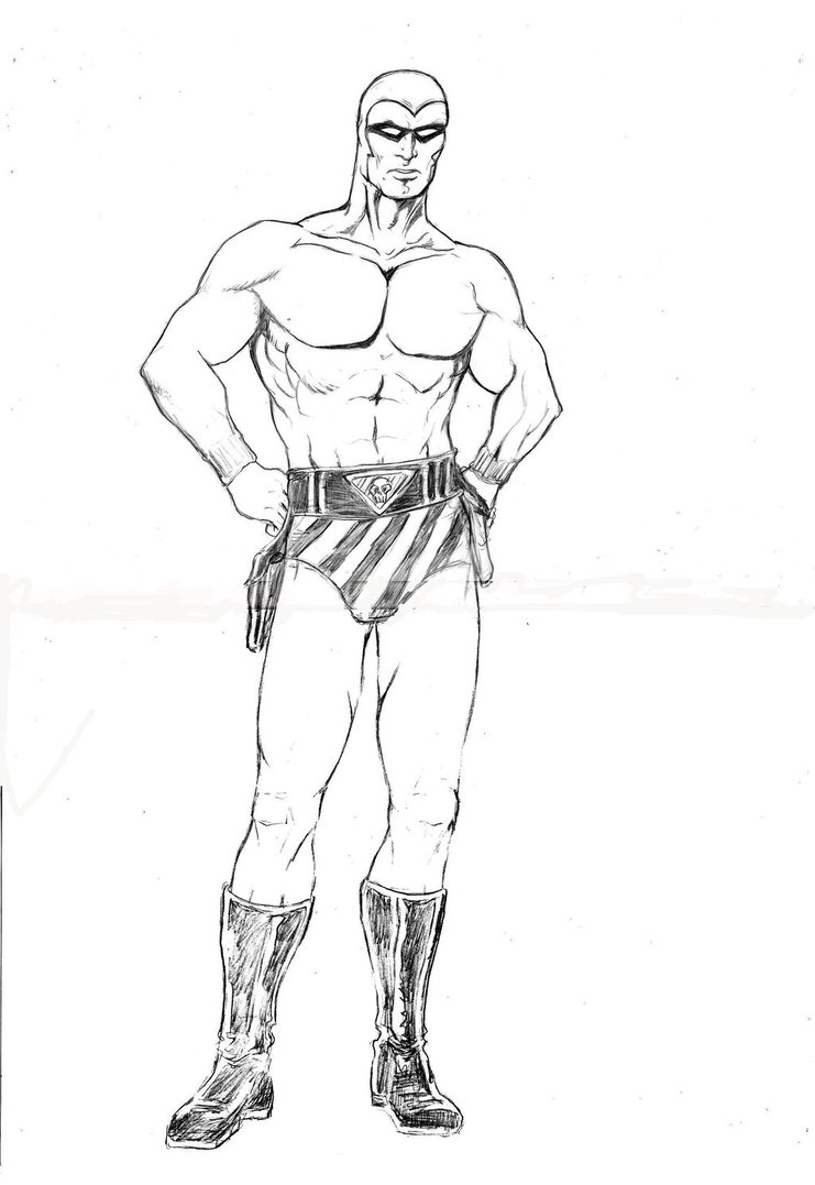 741x1077 Phantom Sketch 1 By Wanderlei78 - Phantom Sketch