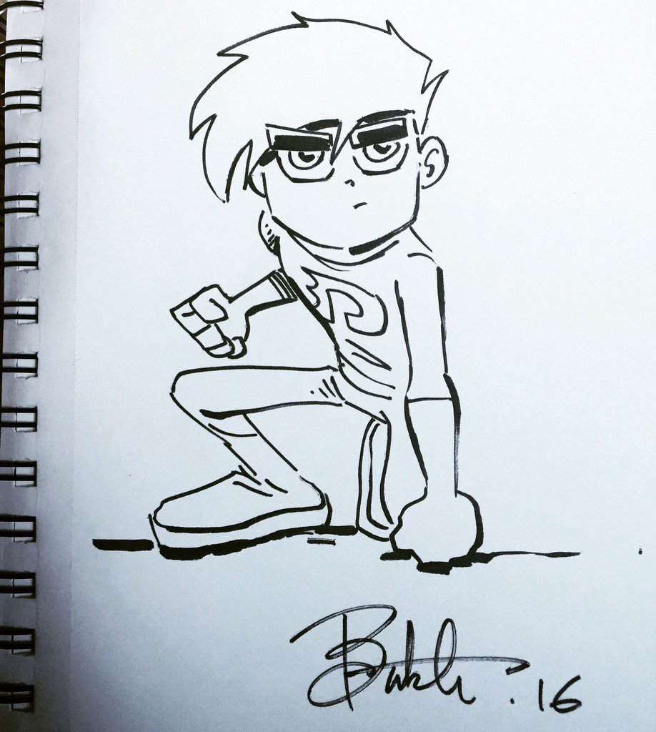 918x1024 Butch Hartman On Twitter Phantom Sketch By @realhartman - Phantom Sketch