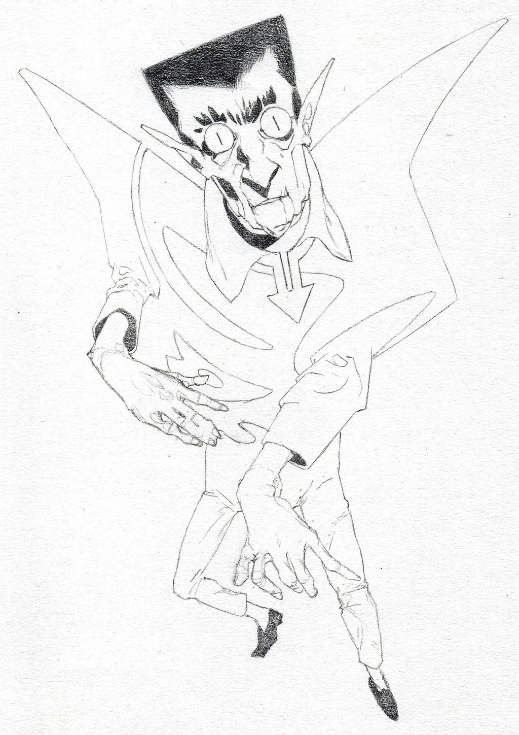 1024x1448 Space Phantom Sketch By Handrada - Phantom Sketch