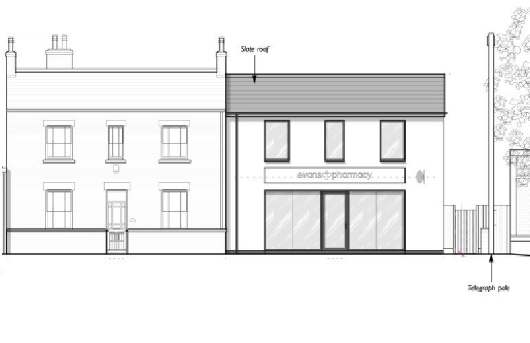 772x499 New Pharmacy Approved - Pharmacy Sketch