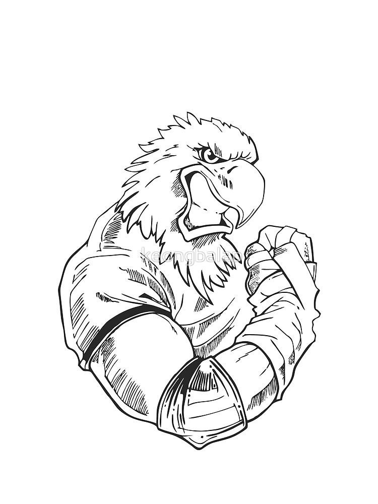 750x1000 Philadelphia Eagles Graphic T Shirt By Keongbalap Redbubble - Philadelphia Eagles Sketch