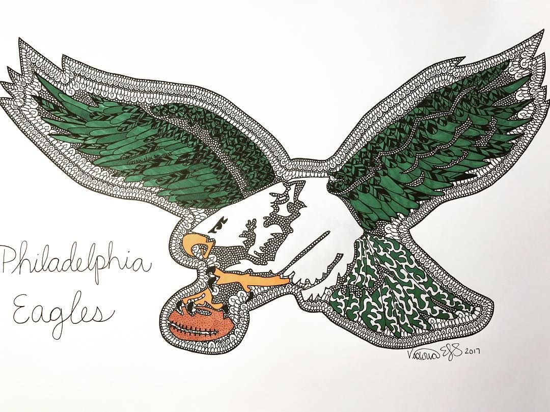 1080x809 Come On Eagles!! Lets Do This!! . . . . . - Philadelphia Eagles Sketch