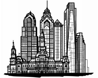 340x270 Philadelphia Sketch Etsy - Philadelphia Sketch