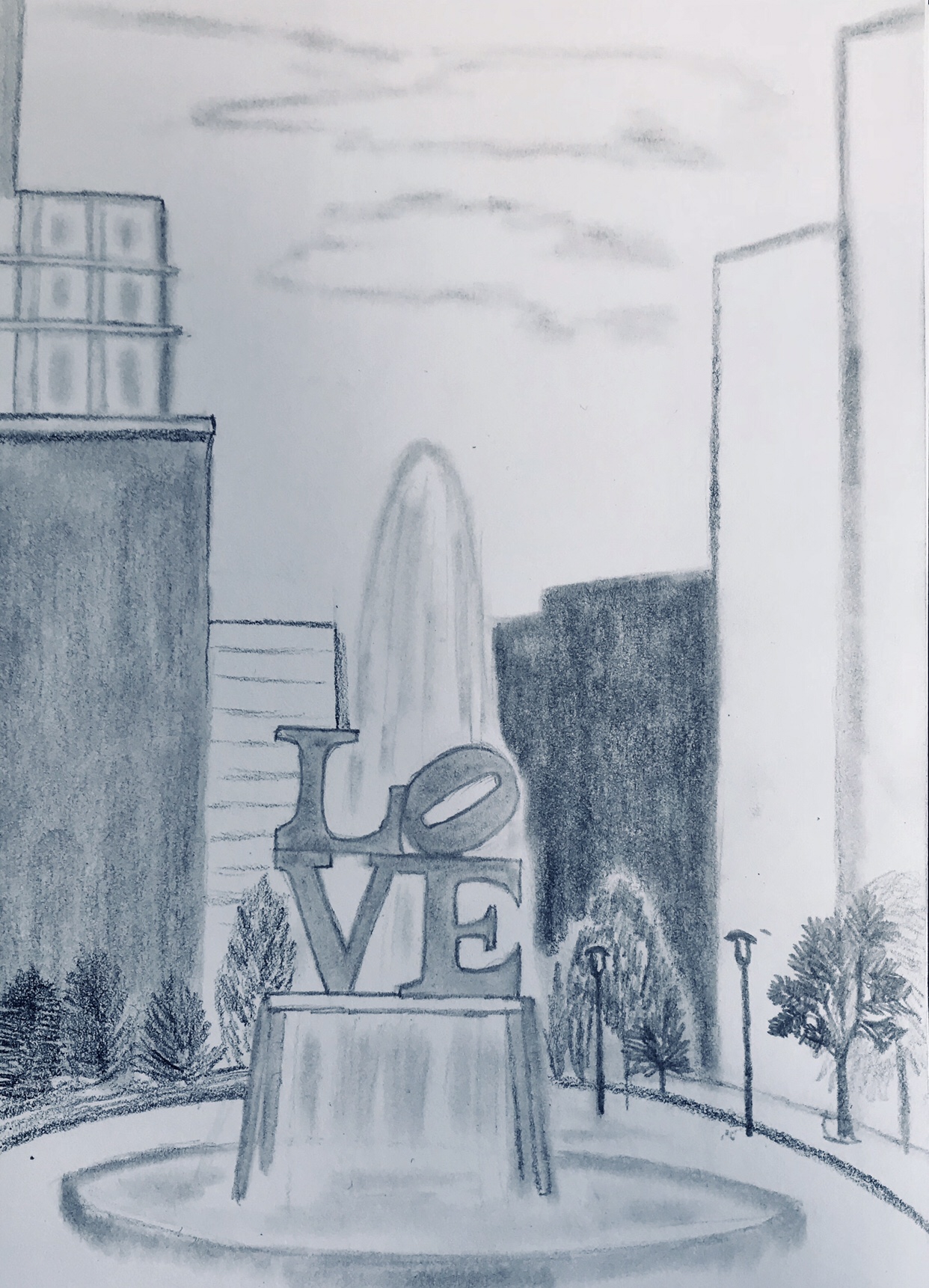 1242x1722 The Year Of Drawing Adventurously Week 7 Love Meg Sorick, Author - Philadelphia Sketch