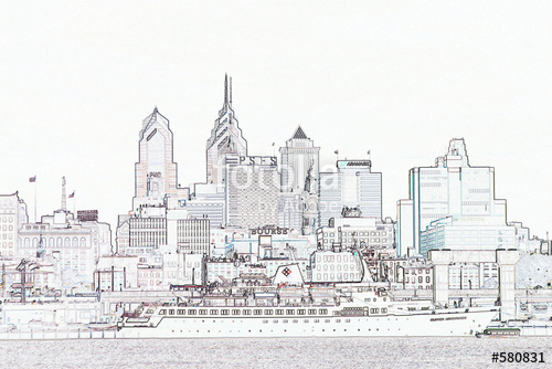 500x334 Philadelphia Sketch Stock Photo And Royalty Free Images On - Philadelphia Sketch