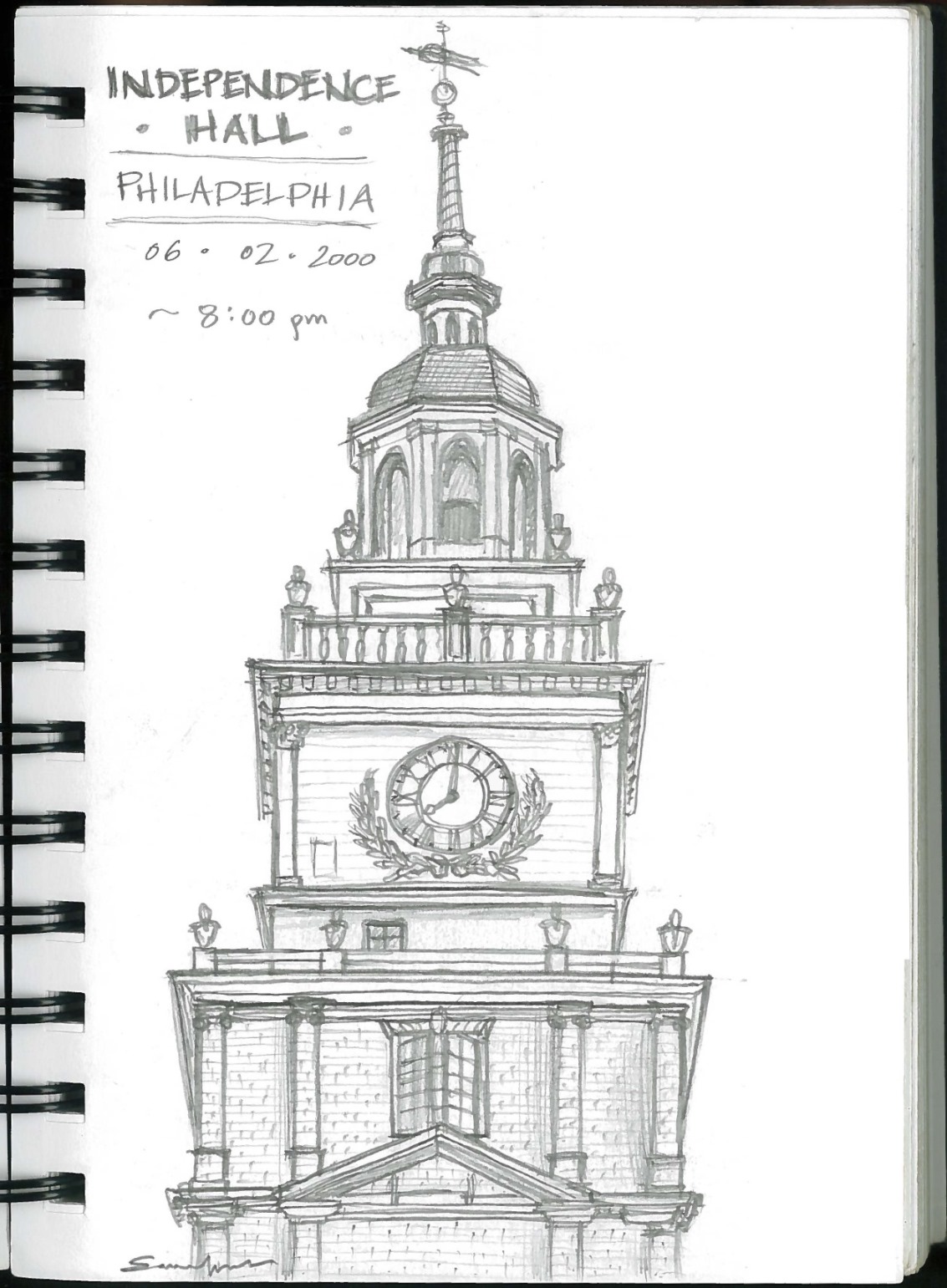 1133x1541 Government Wanderluster - Philadelphia Sketch
