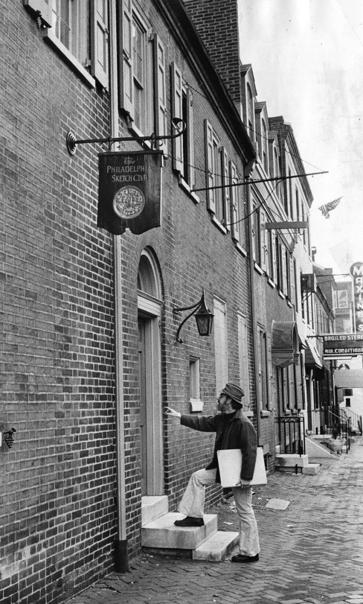 730x1214 Joe Mesaros Arrives - Philadelphia Sketch