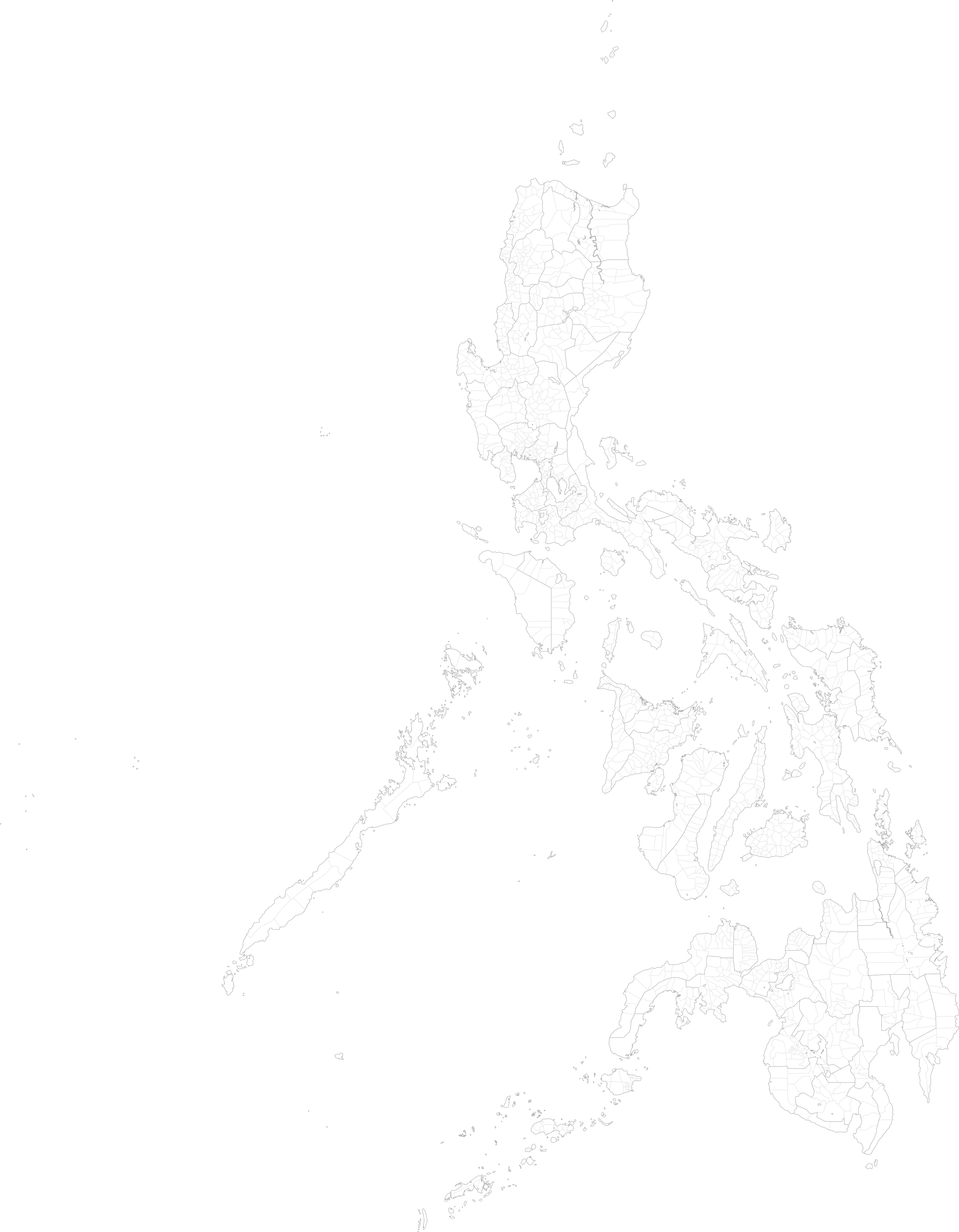 2400x3083 Philippines Map Cities - Philippines Map Sketch