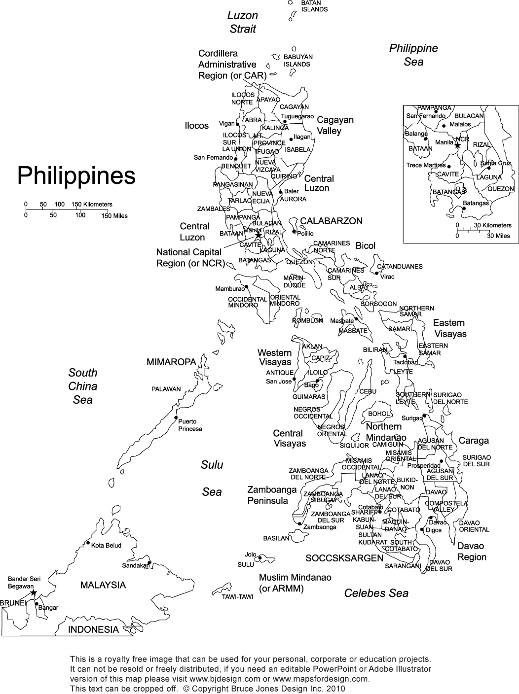 1052x1408 Philippines Printable, Blank Maps, Outline Maps Royalty Free - Philippines Map Sketch
