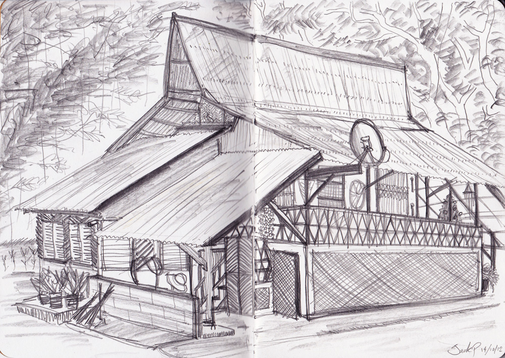 1000x710 Sketch From The Philippines The Fantastic Fruit Bowl - Philippines Sketch