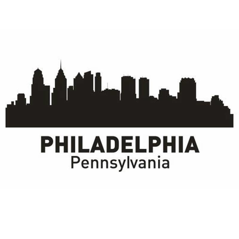 800x800 Buy City Philadelphia And Get Free Shipping On - Philly Skyline Sketch