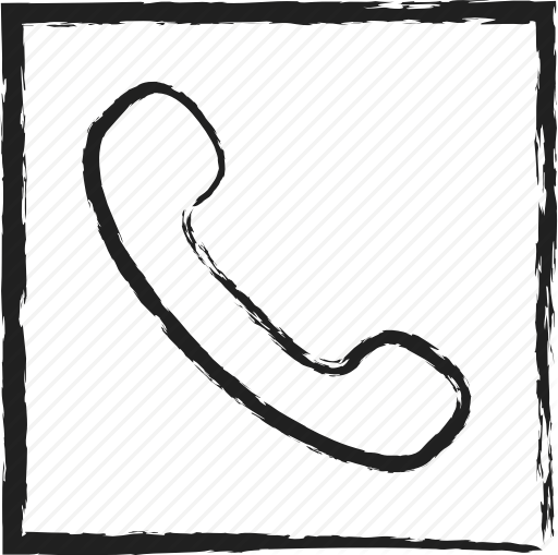 512x509 Call, New, New Phone, Phone, Sketch, Telephone Icon - Phone Sketch