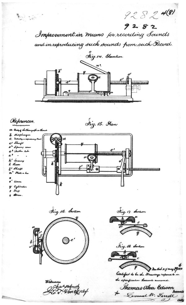 600x984 History Of Recorded Sound In Canada - Phonograph Sketch