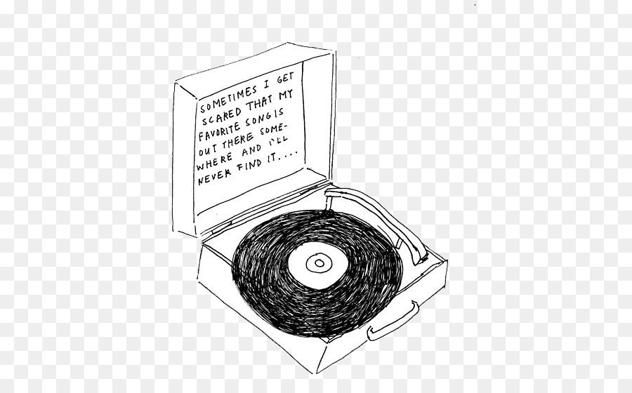 900x560 Phonograph Record Drawing Line Art Sketch - Phonograph Sketch