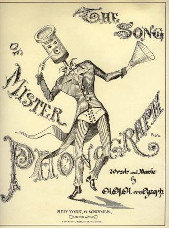 333x448 Edison Phonographs - Phonograph Sketch