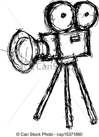 340x470 Camera Clipart Camera Sketch - Photo Camera Sketch