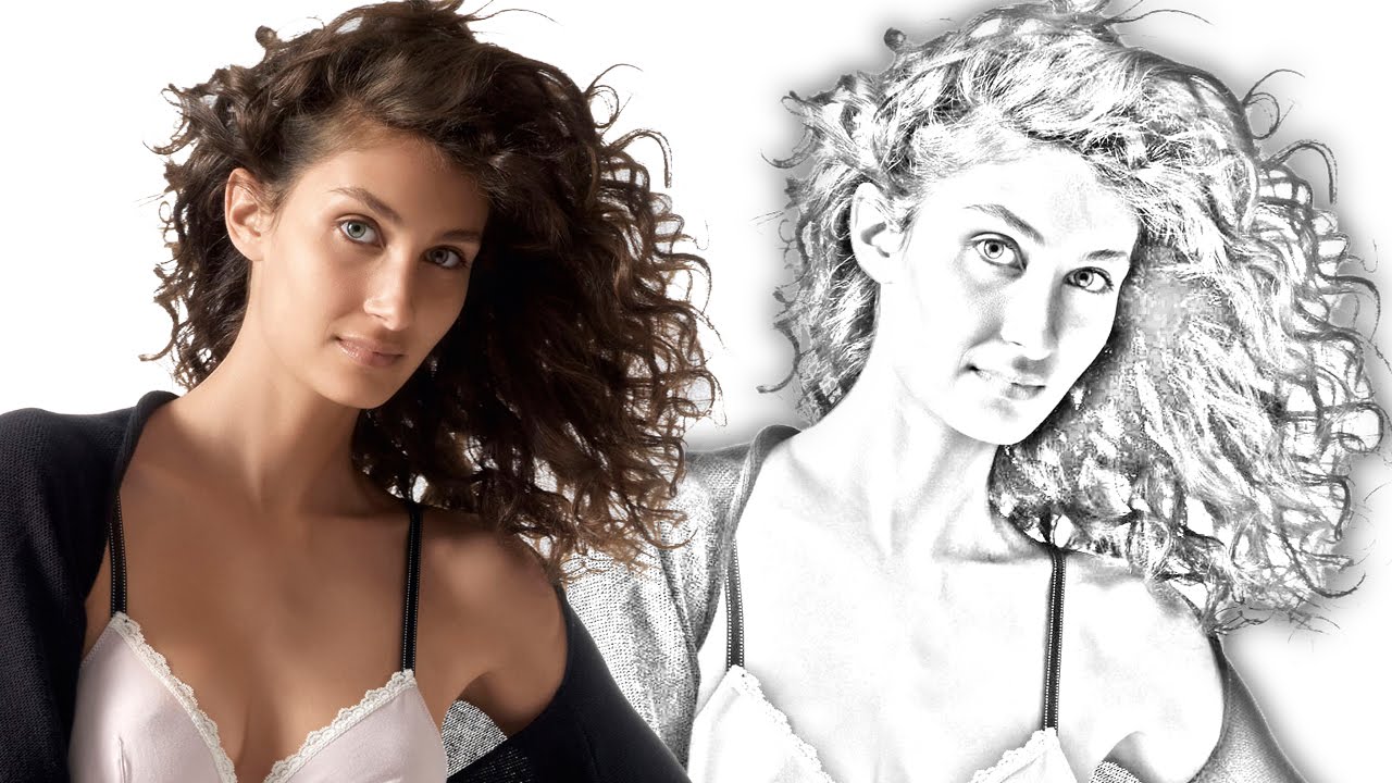 1280x720 Convert Photo To Pencil Drawing Online Free - Photo Into Sketch Free