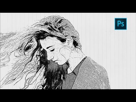 480x360 Photoshop Sketch Effect Tutorial How To Turn Photo Into Pencil - Photo Sketch Effect