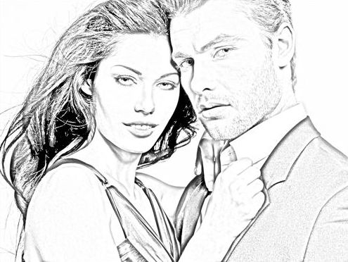 495x372 Tutorial - Photo Sketch Effect