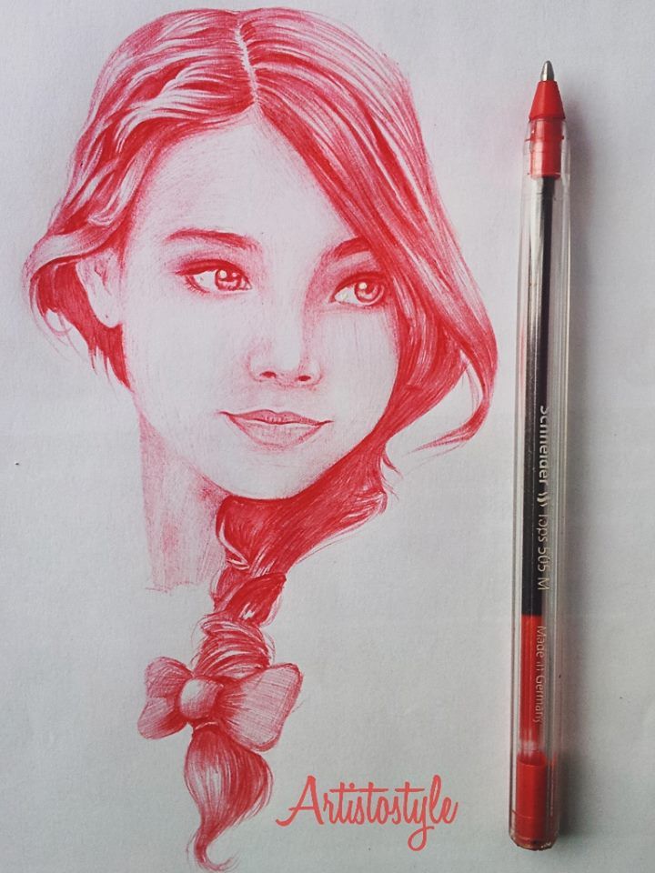 720x960 Realistic Drawings - Photo To Color Sketch