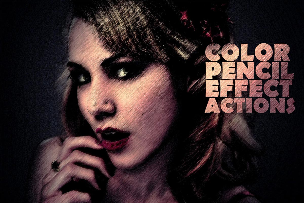 1200x800 Free Color Pencil Sketch Actions Effects - Photo To Pencil Sketch Effects