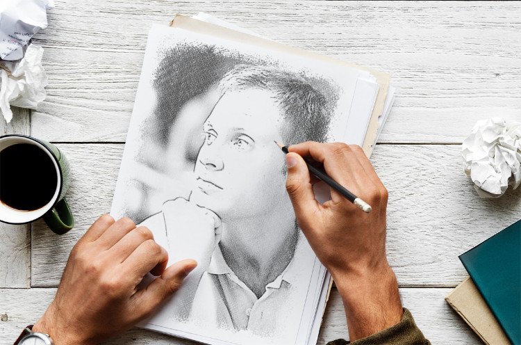 750x496 Photofunia (@photofunia) Twitter - Photofunia Sketch