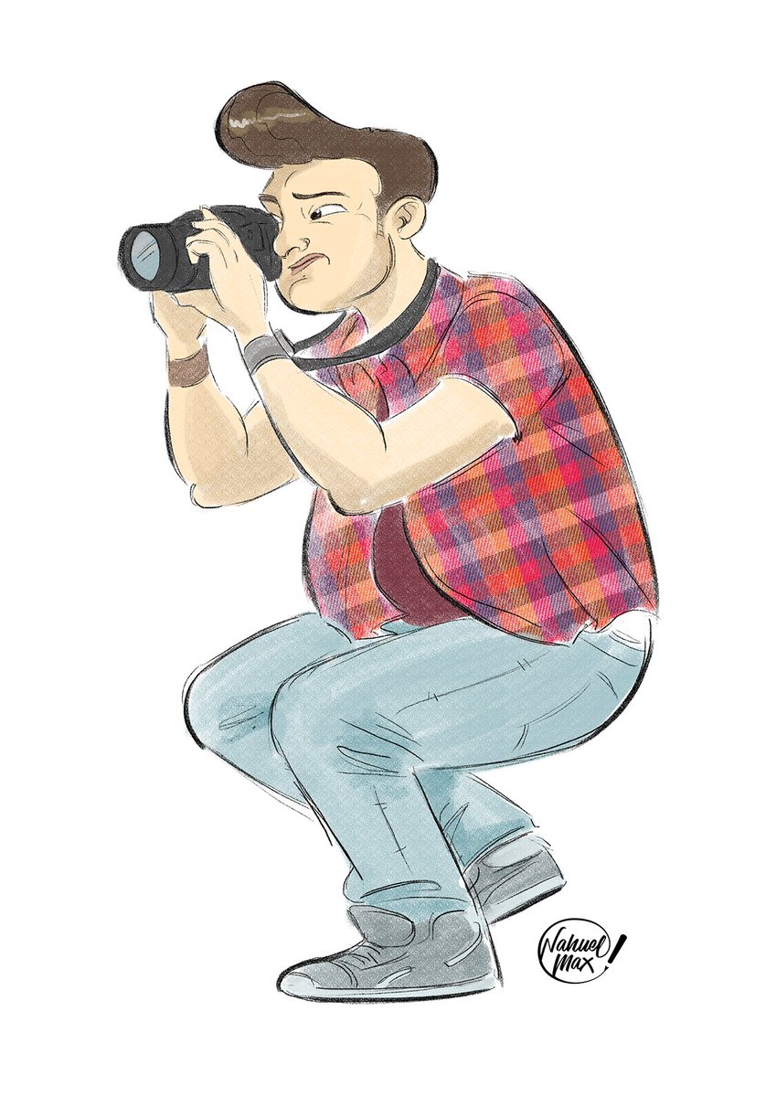 849x1200 Nahuel Max On Twitter Photographer - Photographer Sketch