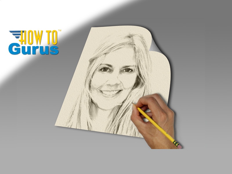 800x600 How Do A Pencil Sketch Effect From A Portrait In Photo - Photoshop Pencil Sketch Effect