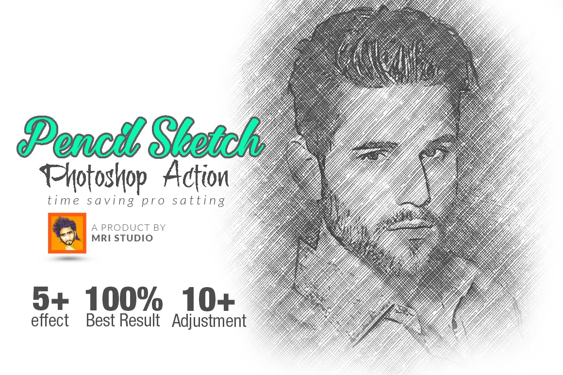 1160x772 Best Pencil Sketch Photoshop Action - Photoshop Pencil Sketch Effect