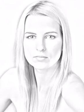 290x387 Turn A Photo Into A Pencil Sketch Drawing In Photoshop Brushes - Photoshop Sketch Effect