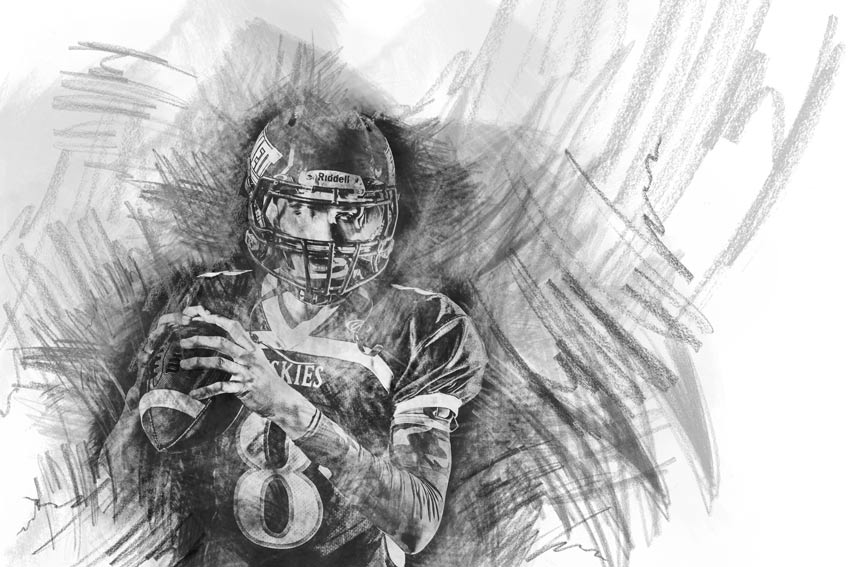 850x567 How To Create A Charcoal Drawing From A Photo (With A Photoshop - Photoshop Sketch Effect