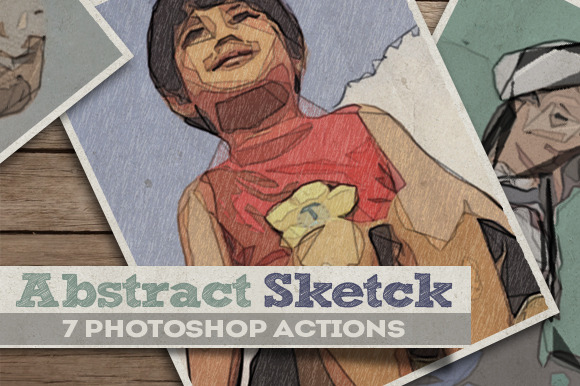 580x386 Free Photoshop Sketch Action Psddude - Photoshop Sketch Effect Action