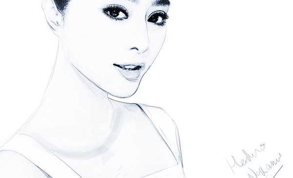 600x364 Create A Black And White Drawing Effect In Photoshop - Photoshop Sketch Tutorial