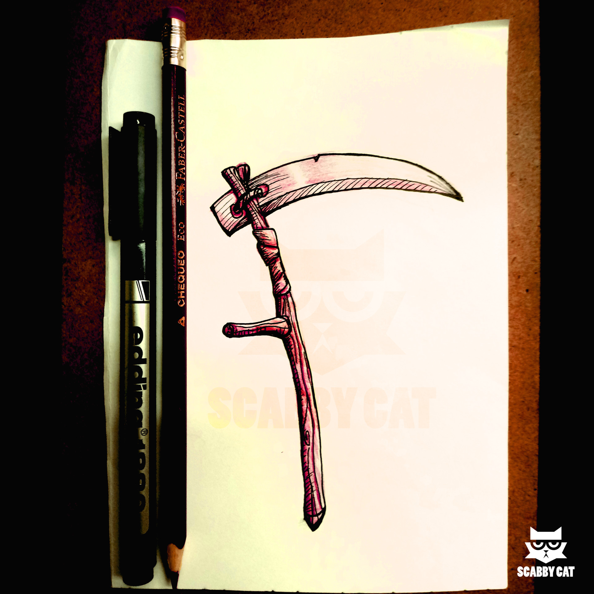 1920x1920 Scabbycat 96 - Physical Sketch