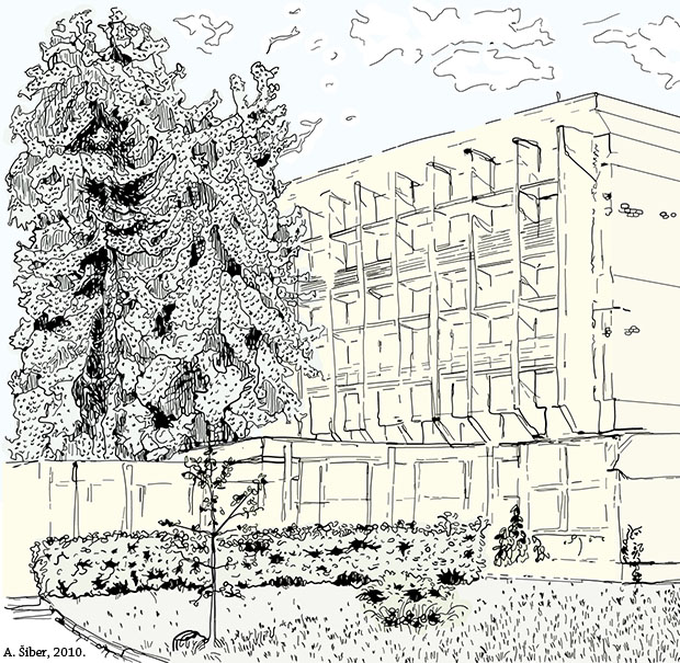 620x605 Sketch Of The Institute Of Physics - Physics Sketch