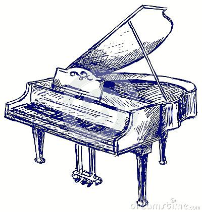 400x421 Piano Sketch Anime 2 By Pen Jennifermichele - Piano Sketch
