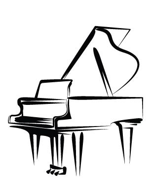 306x396 Piano Sketch - Piano Sketch