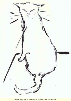 236x335 An Interpretation Of The Cat Picasso - Picasso Cat Sketch