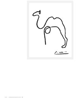 256x320 Pablo Picasso The Dog 15.75x19.75 Poster Print Art - Picasso Dog Sketch