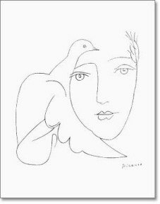 Picasso Dove Sketch