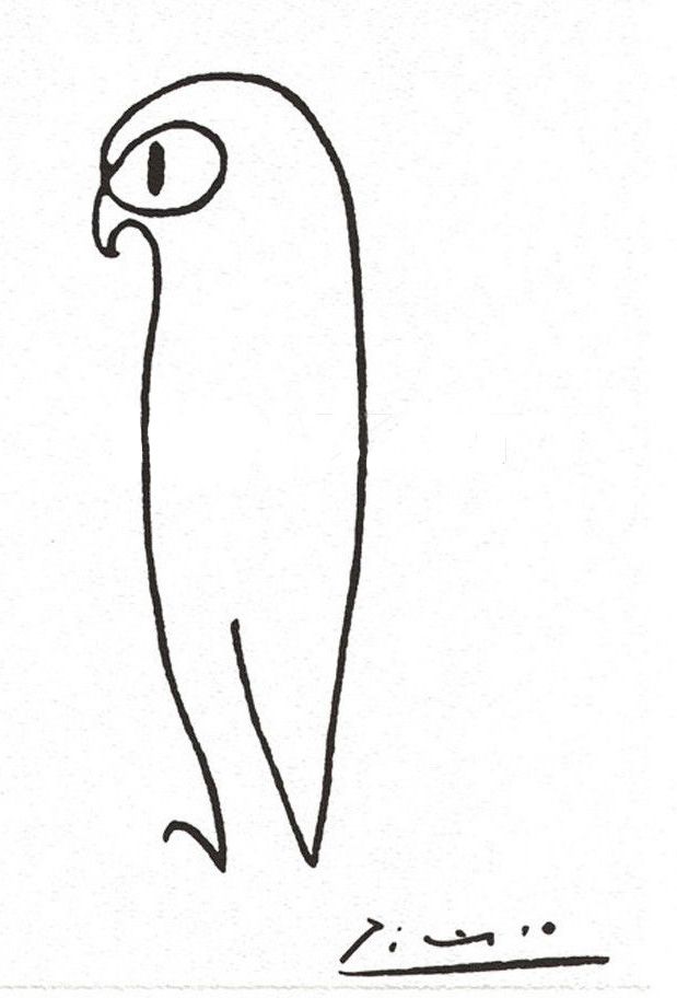 619x912 Pix For Gt Picasso Dove Sketches Ideas... Dove - Picasso Dove Sketch